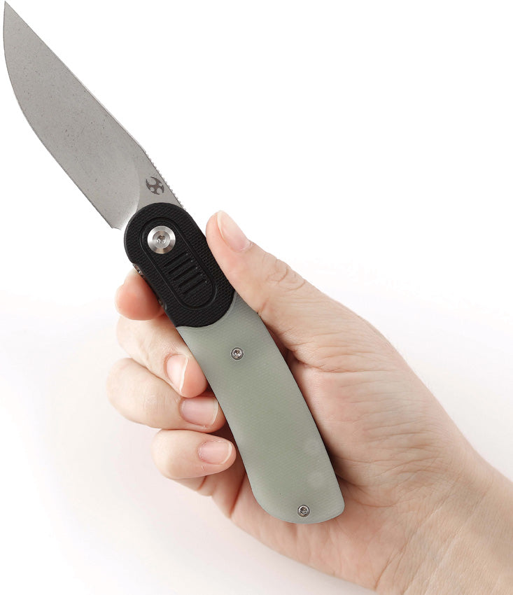 Kansept Knives Reverie Linerlock Blk/Jade