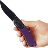 Kansept Knives Reverie Linerlock Purple G10