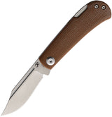 Kansept Knives Wedge Lockback Micarta