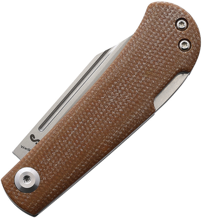 Kansept Knives Wedge Lockback Micarta