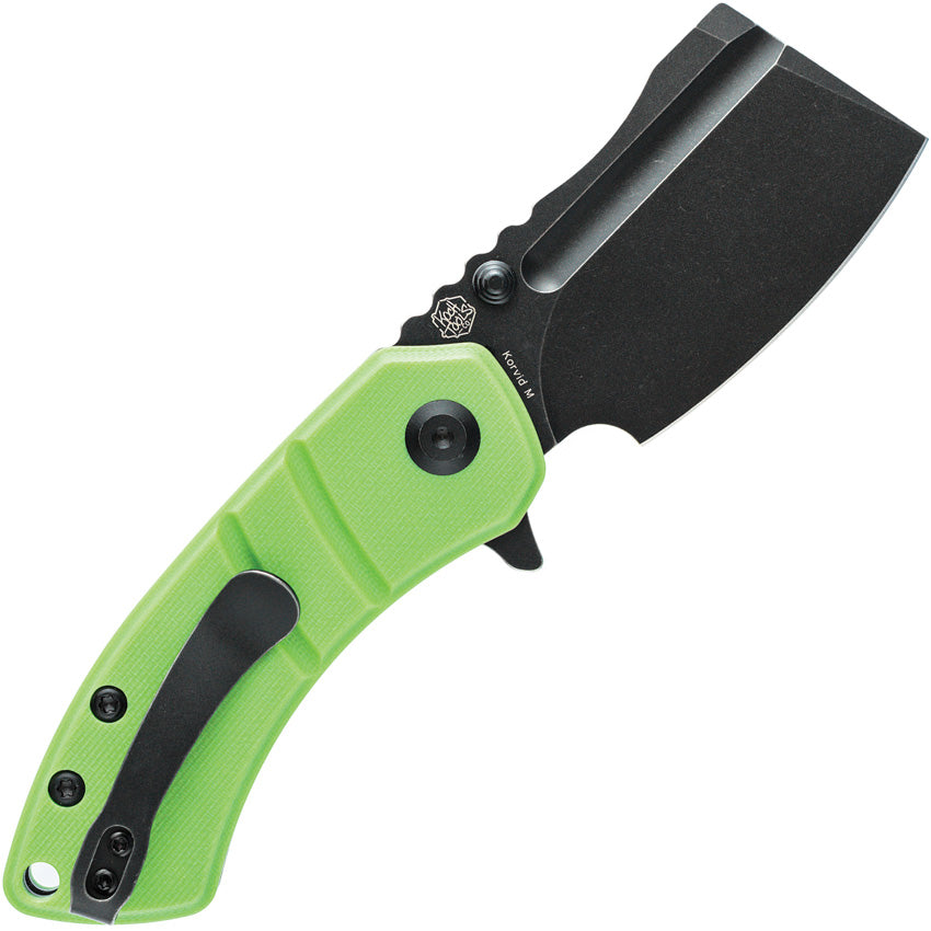 Kansept Knives Korvid M Linerlock Green