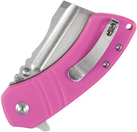 Kansept Knives M+ Korvid Linerlock Pink G10