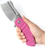 Kansept Knives M+ Korvid Linerlock Pink G10