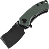 Kansept Knives Mini Korvid Linerlock Green