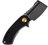 Kansept Knives Mini Korvid Linerlock Blk G10