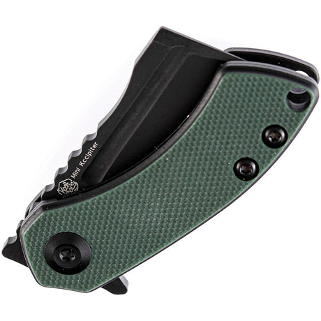 Kansept Knives Mini Korvid Linerlock Green