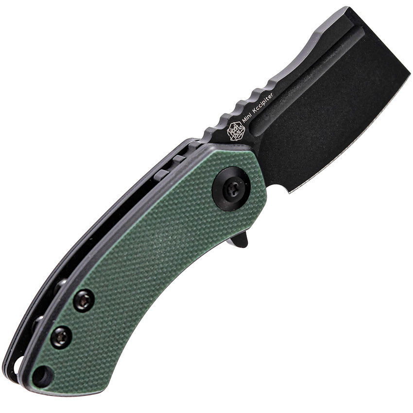 Kansept Knives Mini Korvid Linerlock Green