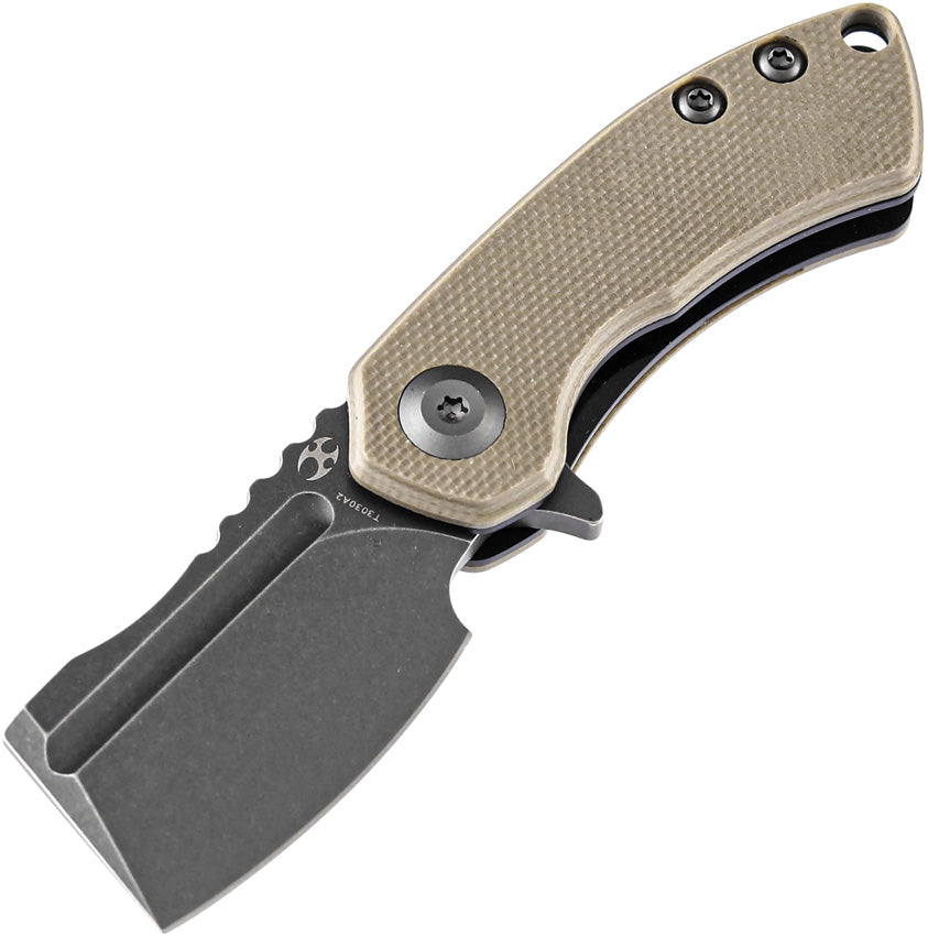 Kansept Knives Mini Korvid Linerlock Tan