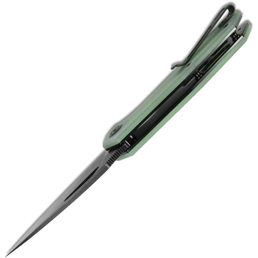 Kubey Coeus Linerlock Black Jade