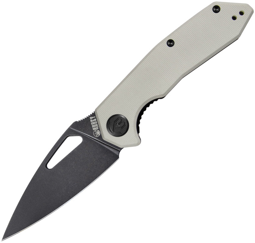 Kubey Coeus Linerlock Black Tan