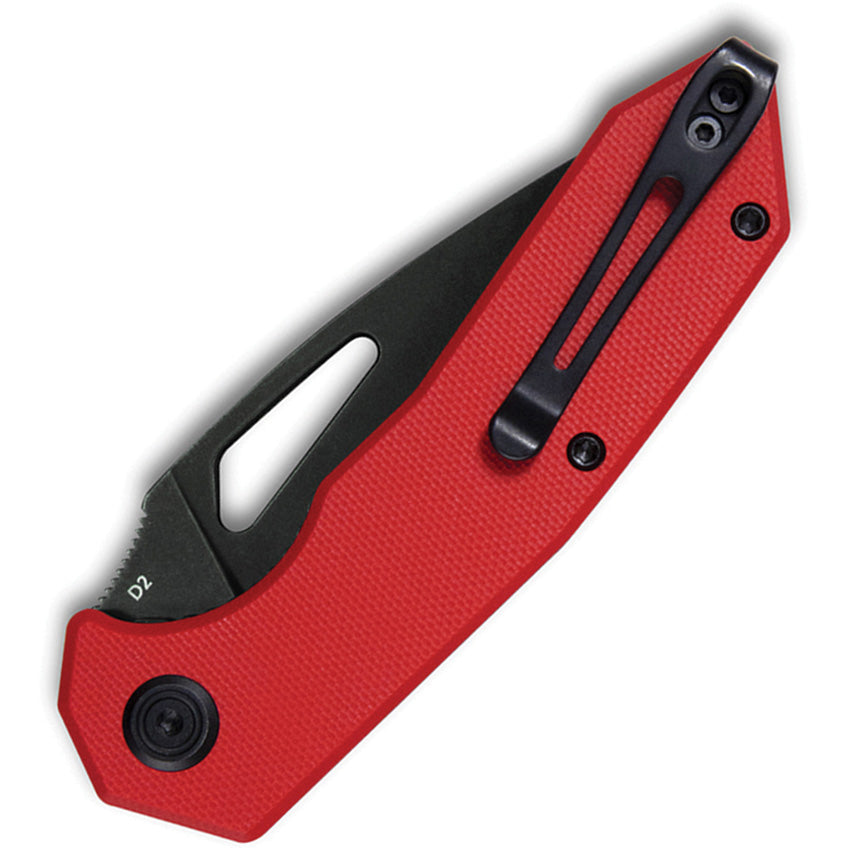 Kubey Coeus Linerlock Black Red