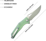 Kubey Phemius Linerlock Jade