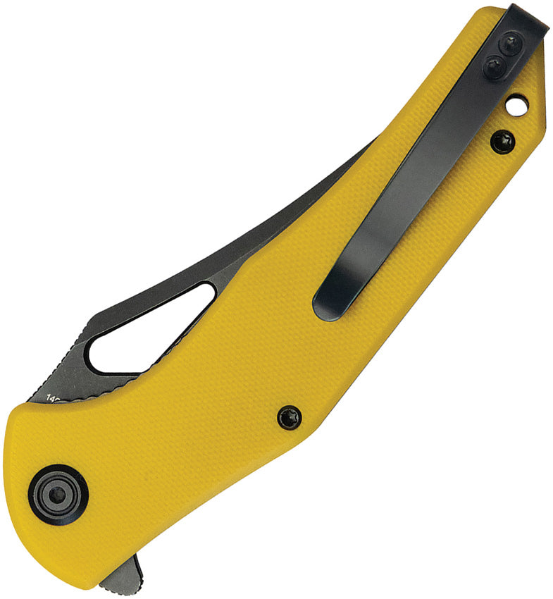 Kubey Phemius Linerlock Yellow