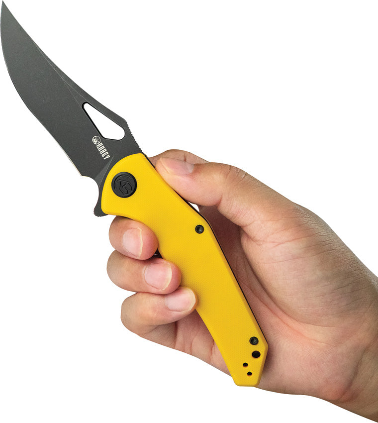 Kubey Phemius Linerlock Yellow