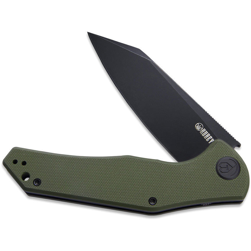 Kubey Flash Linerlock Black OD