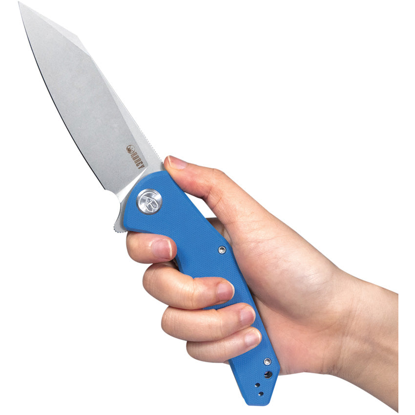 Kubey Flash Linerlock Blue