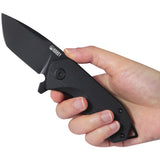 Kubey EDC Linerlock Black G10