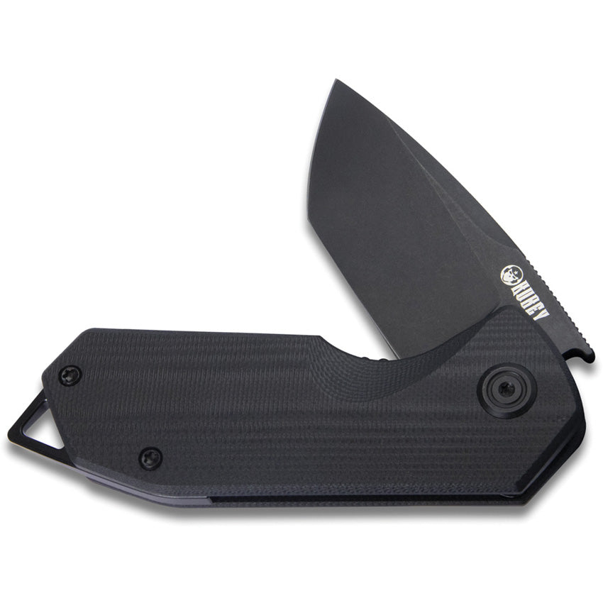 Kubey EDC Linerlock Black G10