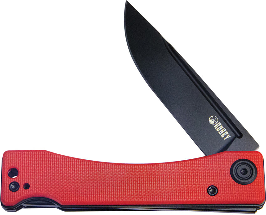 Kubey Akino Lockback Red G10