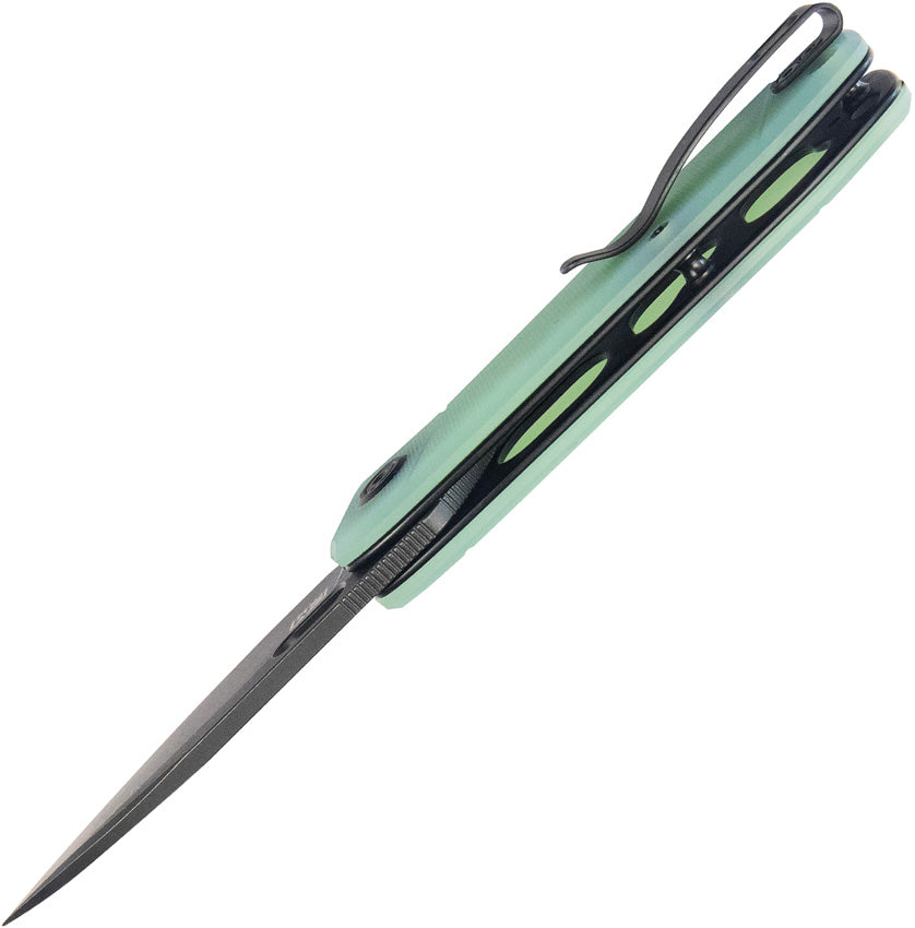 Kubey Hyde Linerlock Jade Black