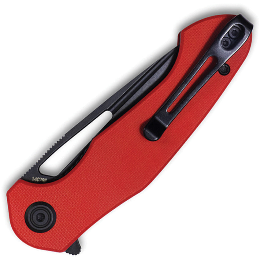 Kubey Dugu Linerlock Black Red