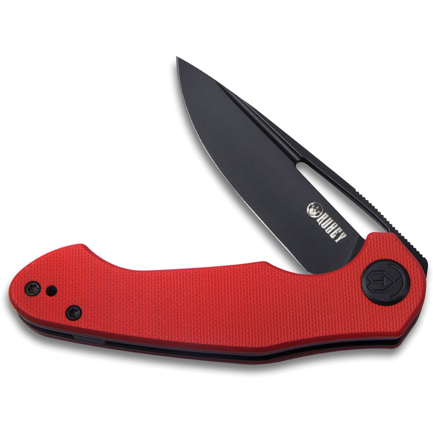 Kubey Dugu Linerlock Black Red