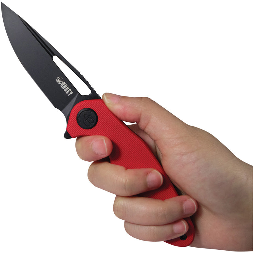 Kubey Dugu Linerlock Black Red