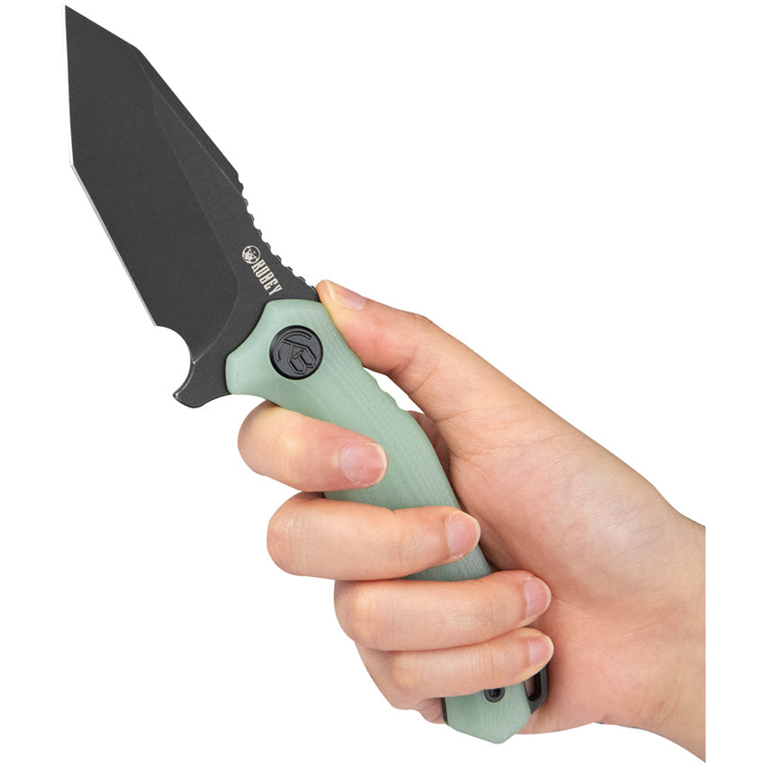 Kubey Golf EDC Fixed Blade Jade