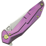 Kubey Nova Framelock Purple