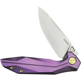 Kubey Nova Framelock Purple