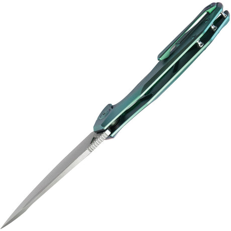 Kubey Nova Framelock Green Titanium