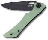 Kubey Raven Linerlock Black Jade