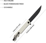 Kubey Pylades Linerlock Ivory