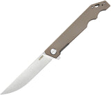 Kubey Pylades Linerlock Tan