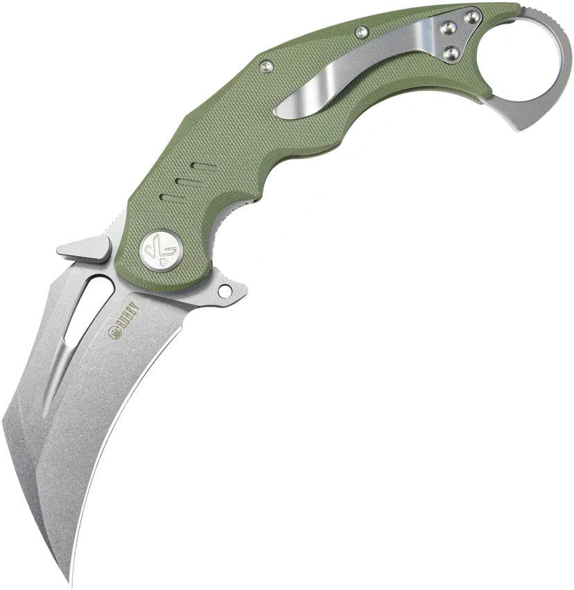 Kubey Wrath Karambit Green