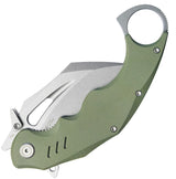 Kubey Wrath Karambit Green