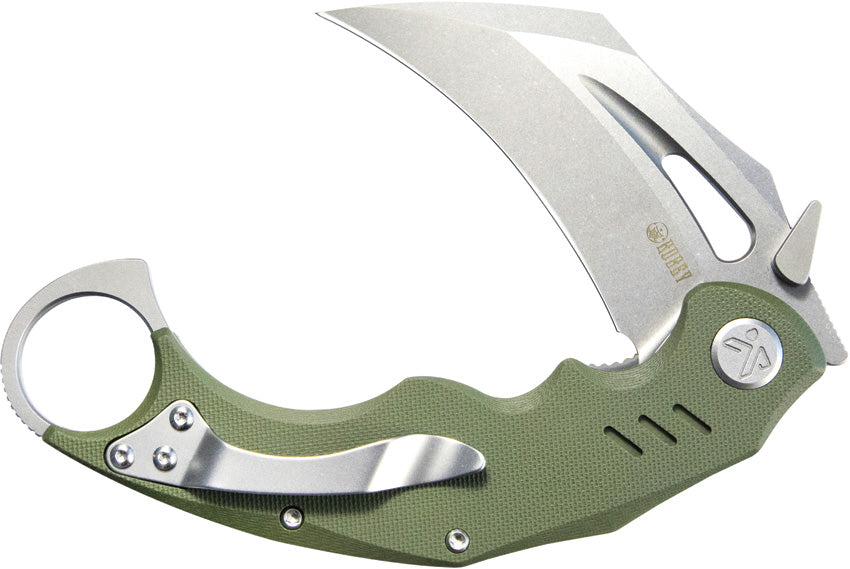 Kubey Wrath Karambit Green