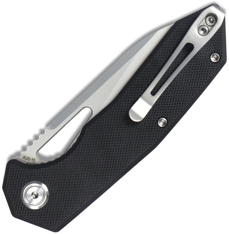 Kubey Vagrant Linerlock Black G10