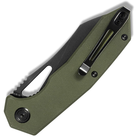 Kubey Vagrant Linerlock Black OD