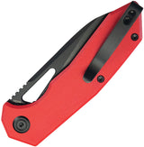 Kubey Vagrant Linerlock Black Red