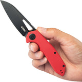 Kubey Vagrant Linerlock Black Red