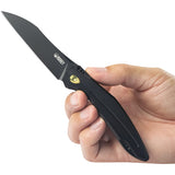 Kubey Barracuda Linerlock Black