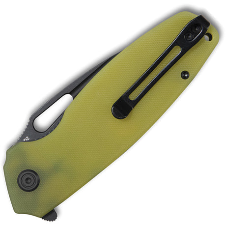 Kubey Tityus Linerlock Black Yellow