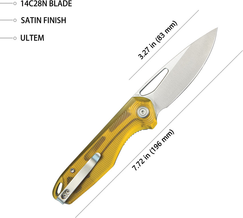 Kubey Doris Linerlock Ultem