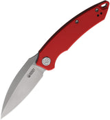 Kubey Leaf Linerlock Red