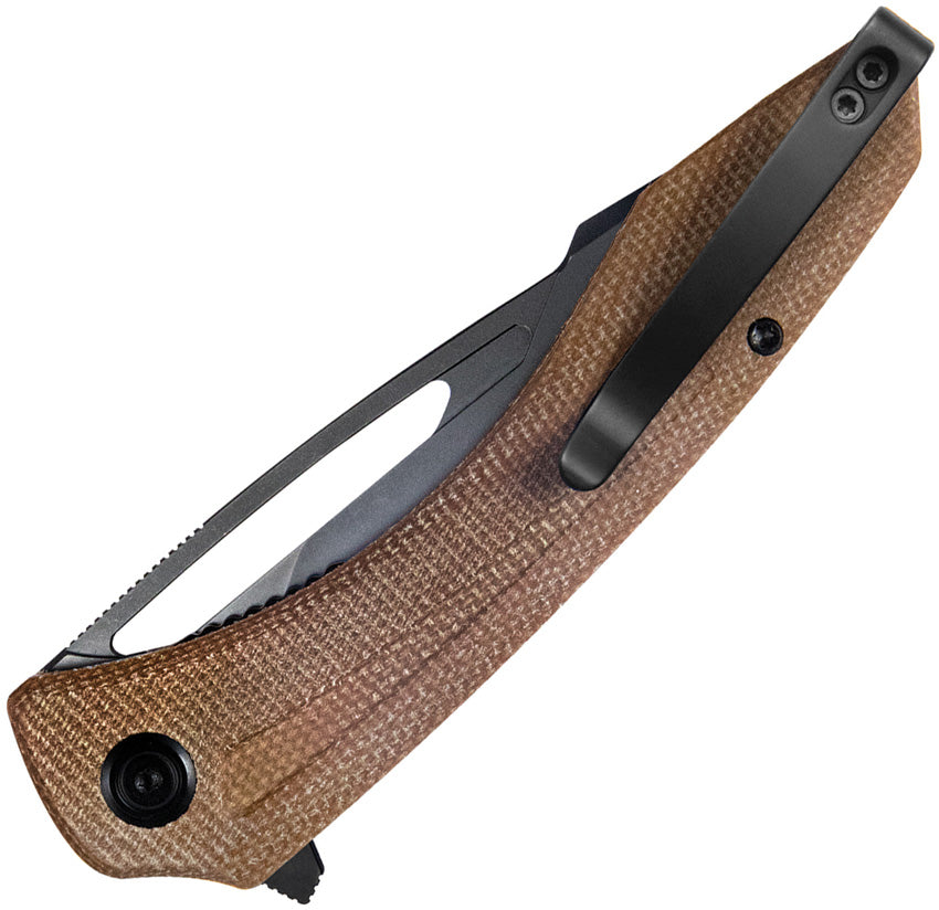 Kubey Merced Linerlock Tan Black