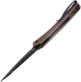 Kubey Merced Linerlock Tan Black