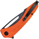 Kubey Merced Linerlock Orange