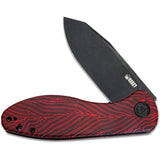 Kubey Master Chief Linerlock Blk/Red