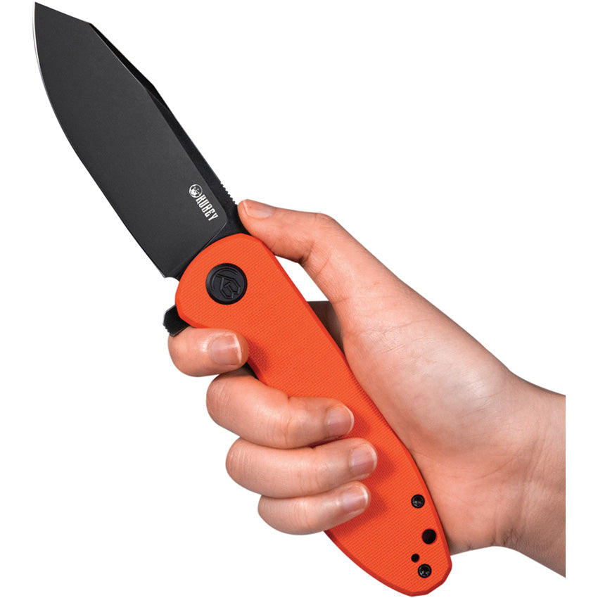 Kubey Master Chief Linerlock Orange